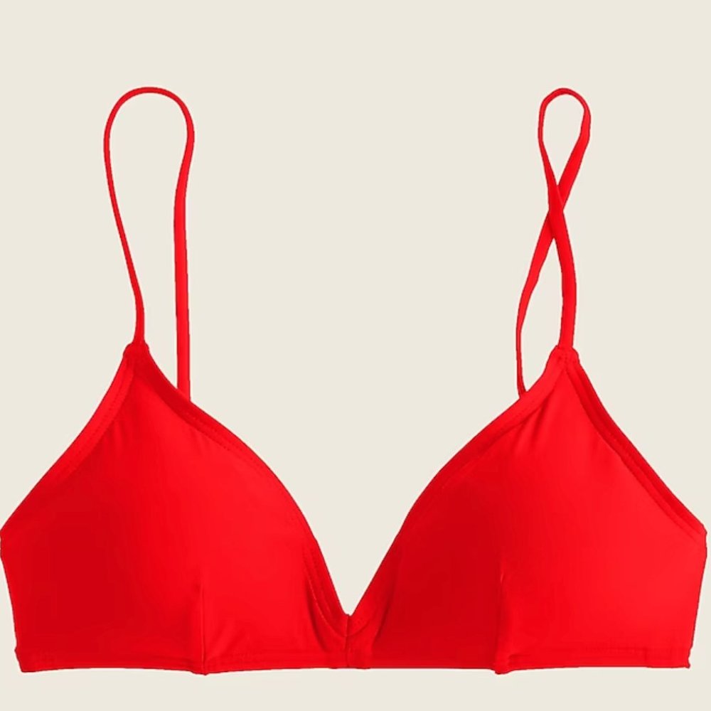 LAST CHANCE - Preloved J.Crew French Bikini Top (Large) & Bikini Bottom (Medium) - Picture 3 of 6